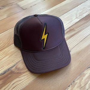 Aviator Nation brown bolt hat